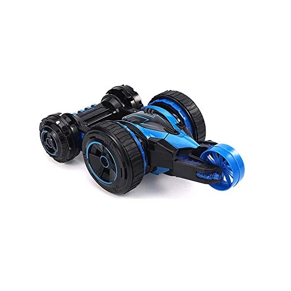 XZRUK Camion RC à 5 roues haute vitesse 2,4 GHz Véhicule tout-terrain 2 WD 6 CH Voiture télécommandée à 360 degrés Rotation à