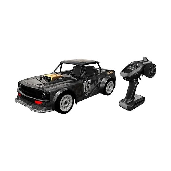 GUYANA 1:16 Voiture télécommandée 2.4G RC Car 4WD RC Drift Car 50 + KM/H Camion de Voitures Rapides sans balais à Grande Vite