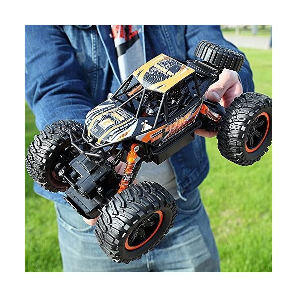 Voitures RC 2.4G Véhicule Tout-Terrain télécommandé, 4 Roues motrices à Grande Vitesse Drifting RC Buggy, Tout-Terrain Absorb