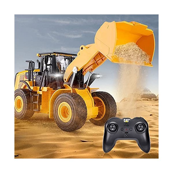 CHENBAI Télécommande Bulldozerl / 8 canaux/RC Bulldozerr Véhicules de Construction/Camion Jouet/Jouet électronique/Journée de