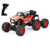 BRUGUI 1: 6 6WD Télécommande Véhicule Tout-Terrain Super Large Alliage Corps Montagne RC Camion 2.4G Enfants Voiture Électriq