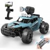 RC Cars Voiture télécommandée avec caméra HD 720P FPV Échelle 1/16 4CH Camion télécommandé Tout-Terrain Haute Vitesse Monster