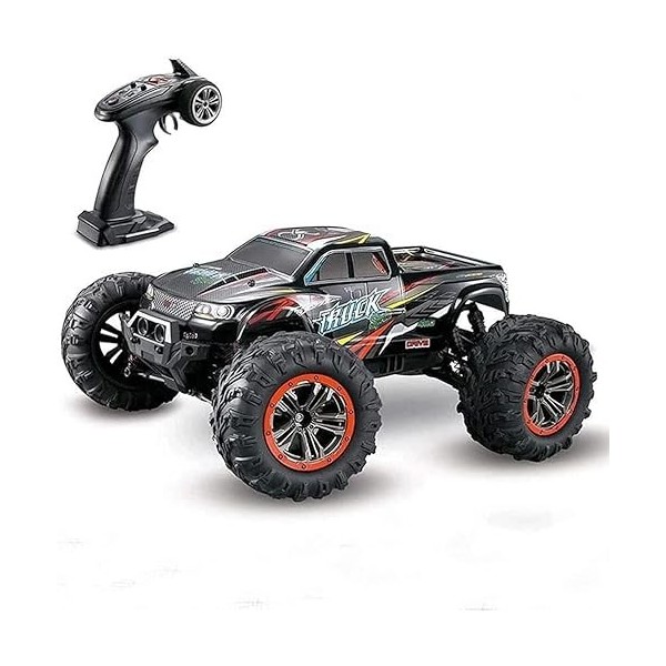 KROLE Buggy RC à Grande Vitesse 2.4G, Grande Voiture télécommandée Tout-Terrain à léchelle 1/10, véhicule RC à dérive électr