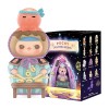 POP MART PUCKY Rabbit Cafe Series-3PC Figurines Populaires Figurines Aléatoires Figurines d’Action Figurines de Jouet Figurin