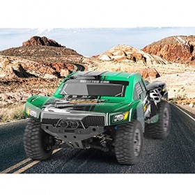 DFERGX Camions RC à léchelle 1:12, 4 Roues motrices Haute Vitesse 45 Km/h, Jouet électrique Tout-Terrain, Camion RC Buggy To