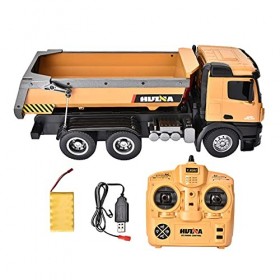 Wxlxj 1:14 Camion Rc 10-ch Télécommande Dump Engineering Camion De Voiture Modèle Jouet Jouet Camion Remote