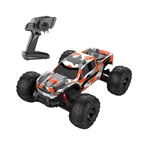 WESTN Voiture RC, Échelle 1:10 4WD Hors Route RC Monster Truck, Adulte Enfants Haute Vitesse RC Véhicule Hors Route Vitesse 6