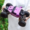 BONOCO Voiture télécommandée à léchelle 1:18 à grande vitesse Rock Crawlers véhicule tout-terrain amphibie terrain étanche g