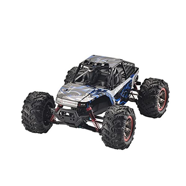 GUOQIQI 1/10 RC Buggy 4WD Haute Vitesse 46 Km/h Tout Terrain Électrique Jouet Hors Route RC Monstre Véhicule Camion Crawler a