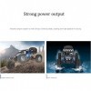 HEBXMF RC Buggy 4WD Voiture télécommandée Drift à grande vitesse, véhicule RC tout-terrain à amortissement 2.4G, camion RC d