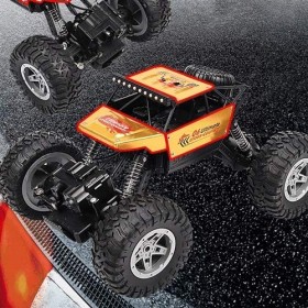 Voitures télécommandées pour garçons 4-7&nbsp;，Alliage 1:16 Jouets pour enfants Radio multi-terrain de course à grande vitesse LED