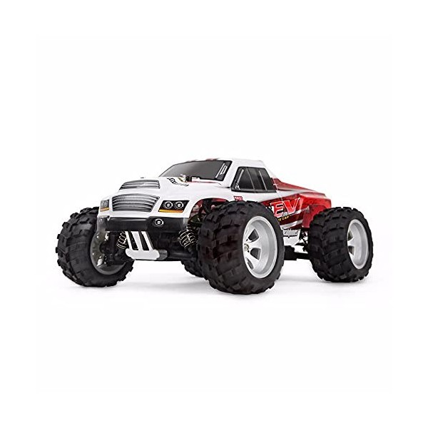 SMJY 1/18 échelle Bigfoot Cross-Country Escalade Voiture RC 2.4Ghz 540 Moteur brossé véhicule RC 70KM/H avec Deux Batteries R