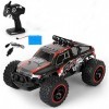 SUBECO Voiture télécommandée 4 Roues motrices RC Voiture 36 km/h Haute Vitesse Tout-Terrain Monster Truck 1:14 Voiture de Cou