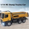 Biiiouu dix Ch RC Camion de change alliage de commande à distance Rtr Jouet for enfants Rc Tracteur de construction de camion