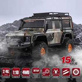 XIAOKEKE Voiture Télécommandée, Voiture RC Haute Vitesse 2,4 Ghz, Voiture De Course 4X4 Monster Trucks Hors Route, Camions Jo