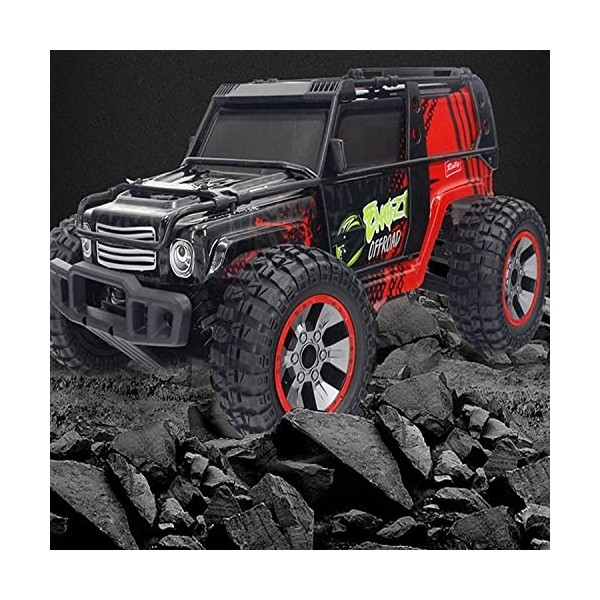 ZHLFDC Jouet de Noël Cadeau 2.4Ghz Radio Télécommande Véhicule Tout-Terrain Télécommande Voiture 4WD Tout-Terrain Télécommand