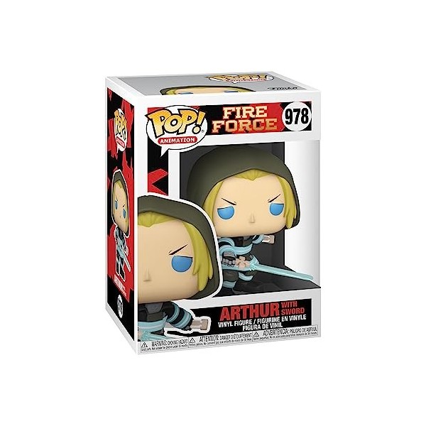 Funko Pop! Animation: Fire Force - Arthur Boyle with Sword - Figurine en Vinyle à Collectionner - Idée de Cadeau - Produits O