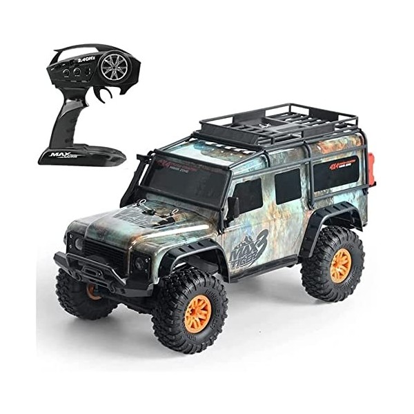 Biiiouu 2,4 GHz sans fil Rc Voiture 1/10 grande voiture hors route 4wd Tous les terrains dérive Télécommande Camion de monstr