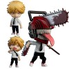 Chainsaw Man Figurine Pop Chainsaw Man Q Version Action Figurine Statue Model Set 6 pièces 10-11 cm