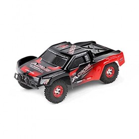 EQEEN Camion télécommandé pour Adultes, Voiture RC Haute Vitesse 50 km/h à léchelle 1:12, 2.4G Tout-Terrain électrique Monst