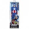 Figurine d’Action Captain America de Marvel Avengers, série Titan Hero