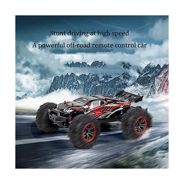 PJKDDM Voiture RC 2.4G Véhicule Tout-Terrain télécommandé, Camion RC de dérive à Grande Vitesse, Buggy RC descalade Bigfoot 