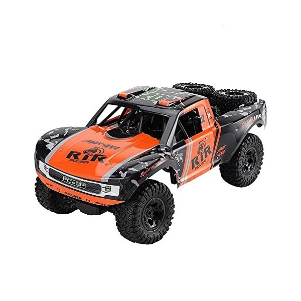 ZOTTEL Voiture RC 4 Roues Motrices À Léchelle 1/8, Camion RC Tout-Terrain Escalade Amphibie, Véhicule Télécommandé À Dérive 