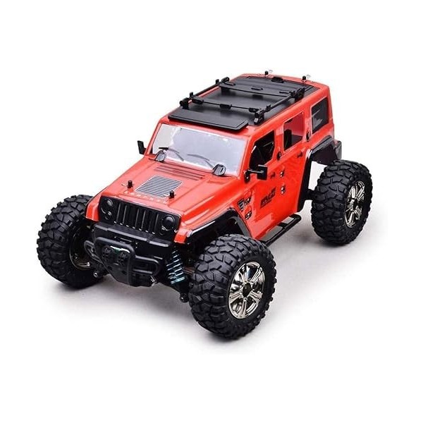 1/14 échelle 4WD RC Voiture électrique Tout-Terrain Rock Racer Car, 2.4Ghz RTR Hobby Voiture télécommandée, Haute Vitesse​​Ca