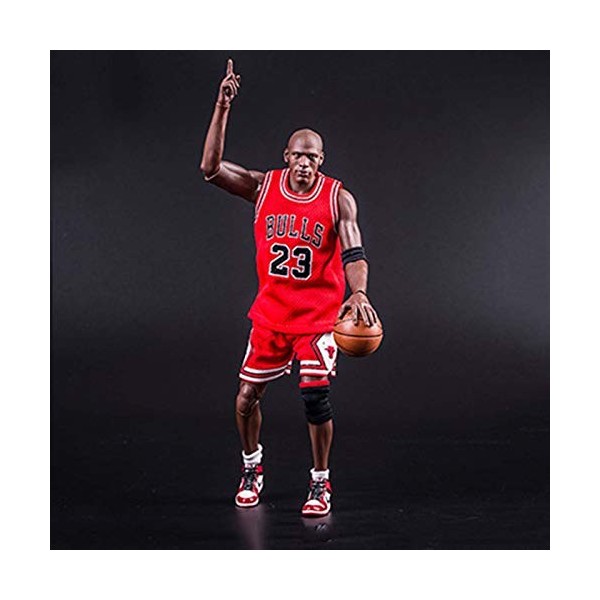 ZH 1/6 NBA Basketball Star NO.23 Michael Jordan Statuette de jouet Modèle souvenir de collection ornements décoratifs anniver