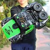 AUNEVN 1: 8 Ratio Grand 50Cm Monster Big Foot Télécommande Voiture Véhicule Tout-Terrain 4Wd Sans Fil Électrique Rc Camion 2.