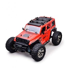 Grande Vitesse​​ Voiture télécommandée RC 4WD Rock Racer Tout-Terrain 4x4 électrique， 2.4Ghz 1:14 Scale RTR Hobby Grade Cross