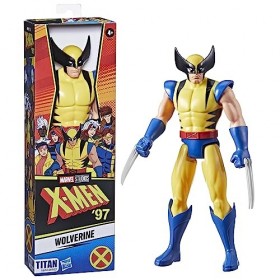 Marvel X-Men, Figurine Wolverine de 28,5&nbsp;cm Titan Hero Series, Jouets X-Men, Jouets de Super-héros à partir de 4&nbsp;Ans