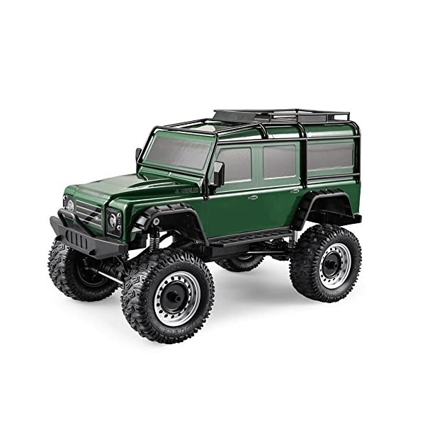 Camion descalade télécommandé pour voiture RC 1/8 2.4G 4WD tout-terrain haute vitesse Simulation de véhicule lumières de voi