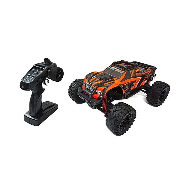 QIYHBVR Voitures RC pour Adultes 45 Km/h Échelle 1:10 Grande Voiture Télécommandée À Grande Vitesse, Camions 4WD Rc pour Garç