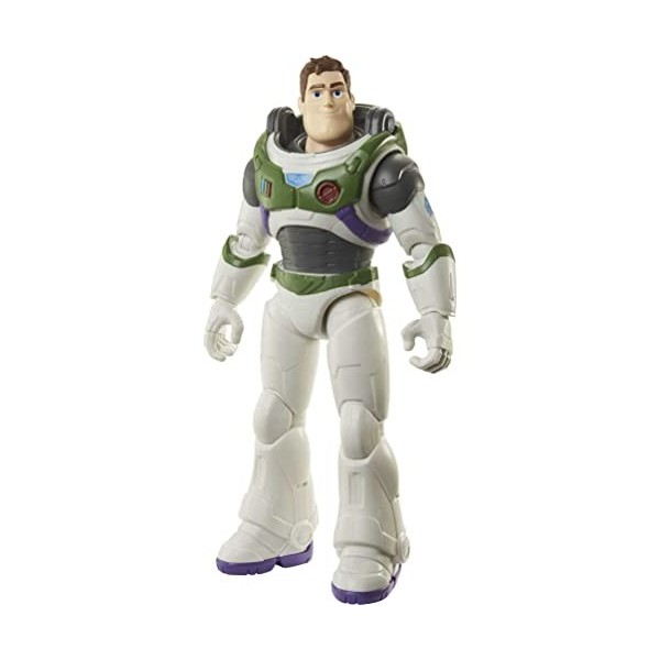 Pixar Disney Pixar Buzz lEclair Figurine Buzz XL-15 30cm, jouet pour enfant dès 4 ans, HHK32