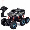 GUYANA 6WD 3 Moteurs Puissant Véhicule Tout-Terrain 1/14 Échelle Super Grand Camion Télécommandé avec Phare LED 2.4GHz Rechar