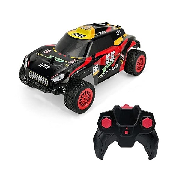 SUBECO Voiture RC électrique à léchelle 1/14 2,4 GHz Voiture télécommandée RWD Véhicule Tout-Terrain Camion descalade Tout-