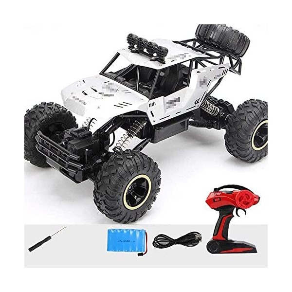 4 Roues motrices Grande Voiture télécommandée RC Camion Monstre Tout-Terrain Voiture descalade Voiture de Course électrique 