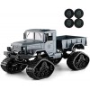 KALWAX Enfants Jouet Télécommande Modèle De Voiture Jouet Enfants Jouets Transport Camion Tout-Terrain 4WD 2.4GHz Cross Count