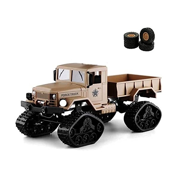 KALWAX Enfants Jouet Télécommande Modèle De Voiture Jouet Enfants Jouets Transport Camion Tout-Terrain 4WD 2.4GHz Cross Count