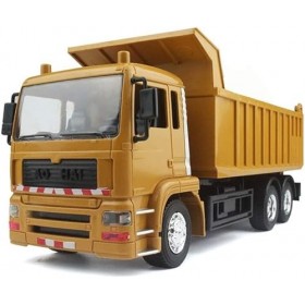 Chariot de terrassement 2.4G Transport par Camion à Benne basculante RC avec Batterie modèle de Voiture Jouet télécommandé él