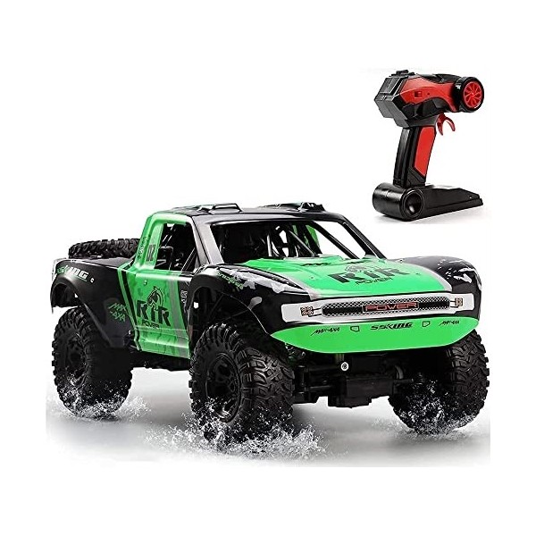 Voiture radiocommandée Voiture RC Camion - 8WD Voitures radiocommandée RC Car Jouets Amphibie Voitures tout-terrain Camion radiocommandé 2.4 GHz pour enfants Cadeau idéal pour les anniversaires Noël