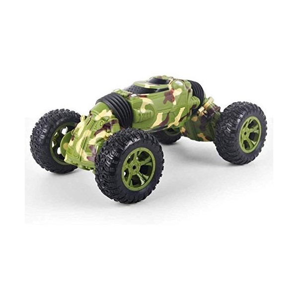 4WD Camouflage RC Stunt Car Off Road Vehicle 1:16 Large 2.4Ghz Radio Controlled Twisted Car Remote Control Cars Double Sided 