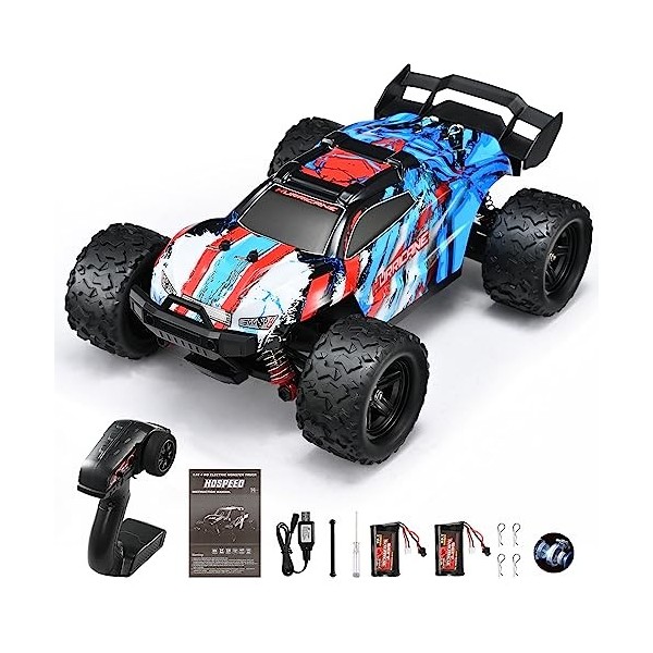 VAYOTOY Voiture Télécommandée Tout Terrain 36 KM/H 4WD 1:18 Grande Vitesse RC Voiture Adulte 2,4 GHz Voiture Radiocommandée R