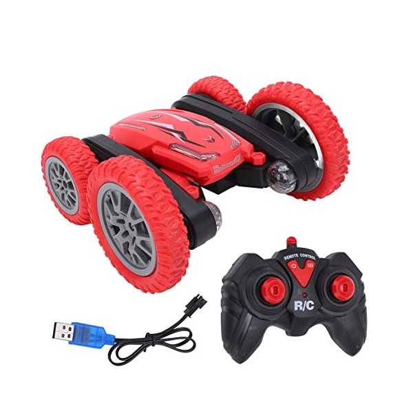 RC Stunt Car, 2.4G sans Fil Double Face 4WD Télécommande Stunt Car High Speed ​​RC Off Road Escalade Voiture pour Enfants Aut