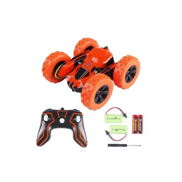 LITING Jouet Cadeau pour Enfants 6-12 Ans - RC Voiture Télécommandée - 4WD Stunt Car À 360° Rotation, 2.4GHz Crawlers Radioco