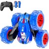 BETAN RC Voiture Telecommandé Tout Terrain, 4WD 360°Rotation Stunt Car Offroad RC Véhicule avec LED, 2.4GHz Voiture Radiocomm