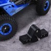 Dilwe RC Boîte de Transfert, Boîte de Transfert en métal pour Voitures RC Crawlers 1/10 D90 D110 Axial SCX10