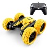 SCOOVY 4WD Auto Demo RC Stunt Cars, 360° Rotating & Flipping Remote Control Car Toy, Double Face RC Vehicles Crawlers with LE