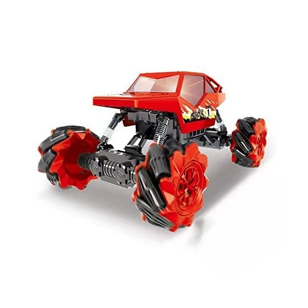 SCOOVY RC Stunt Cars, 4WD All Terrain Off Road RC Trucks, 1/14 Remote Control Car, 2.4GHz Electric Toy Crawlers RC Vehicles, 